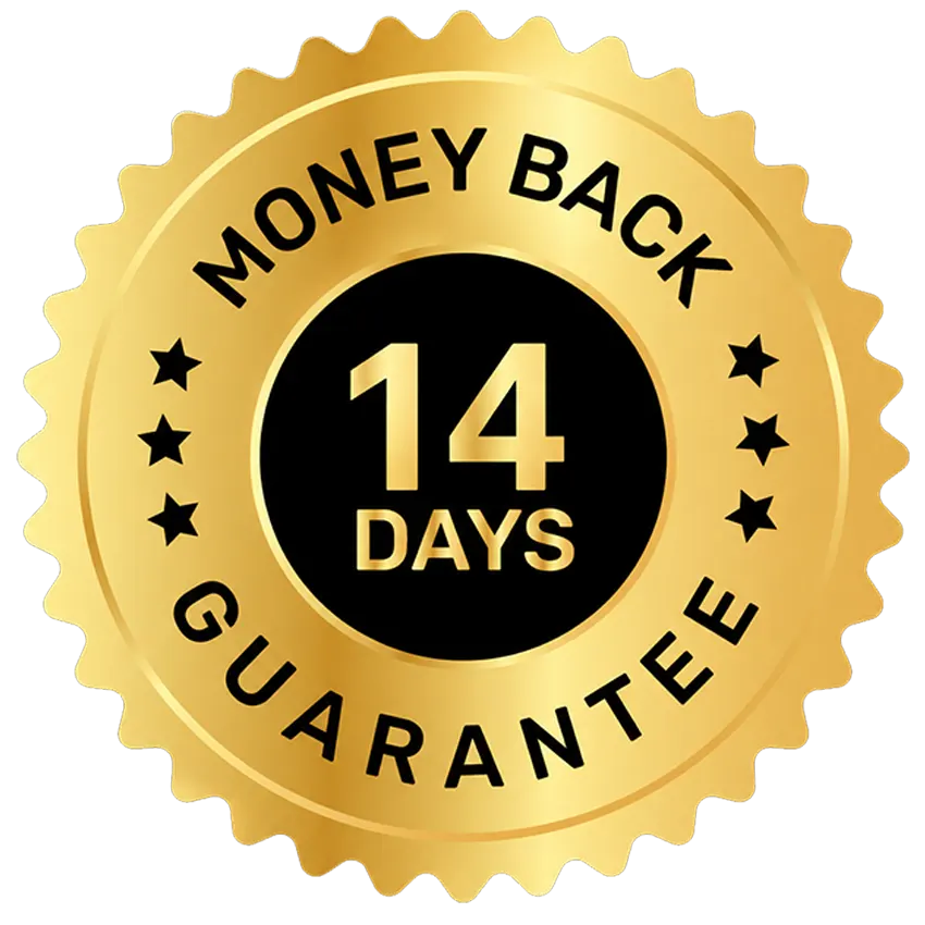 14-day money-back guarantee